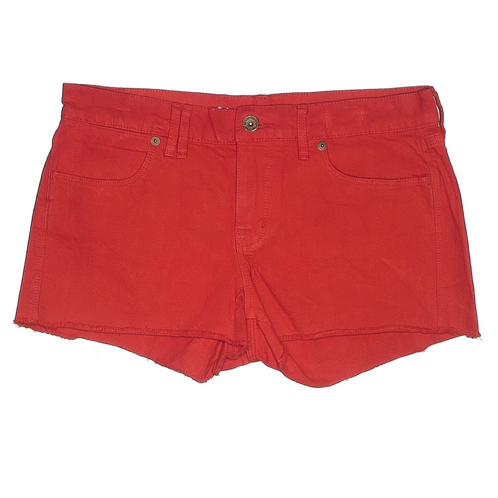Madewell- NWOT True Red Denim Shorts. Size 27